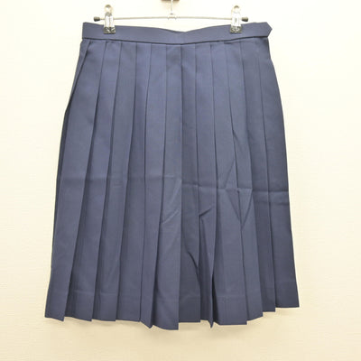 【中古】茨城県 佐和高等学校 女子制服 2点 (ベスト・スカート) sf121829