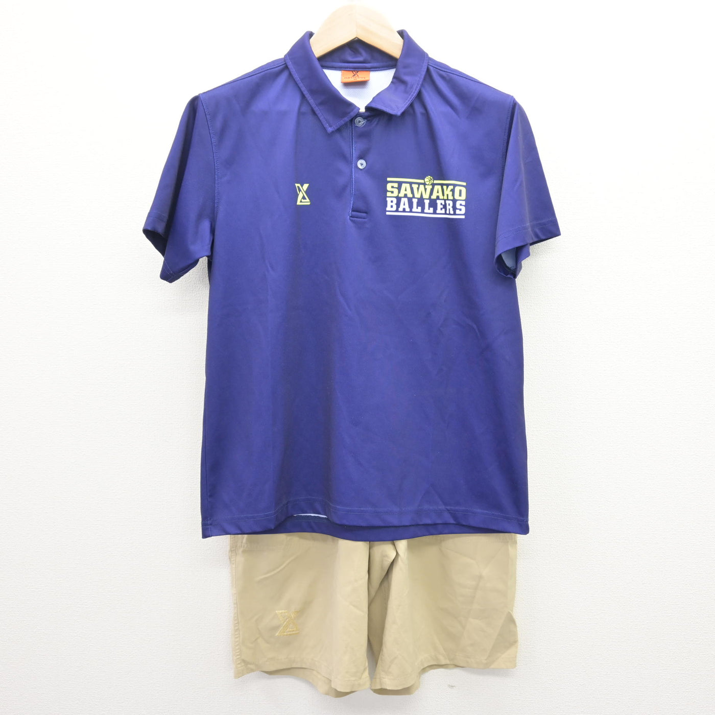 【中古】茨城県 佐和高等学校/バスケットボール部 女子制服 2点 (シャツ・ズボン) sf121831