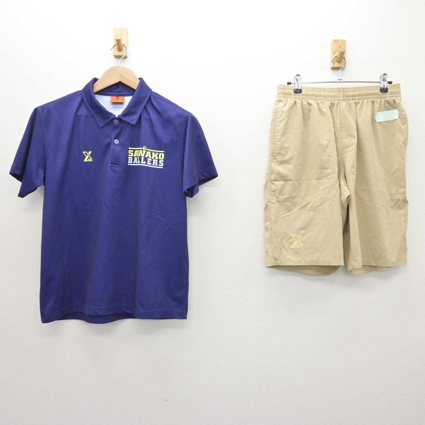 【中古】茨城県 佐和高等学校/バスケットボール部 女子制服 2点 (シャツ・ズボン) sf121831
