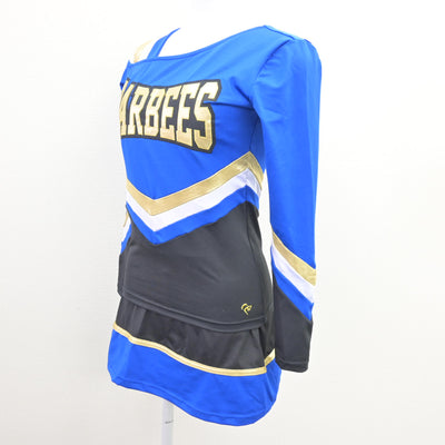 【中古】北海道 札幌第一高等学校/チアリーダー部ユニフォーム 女子制服 2点 (部活ユニフォーム 上・部活ユニフォーム 下) sf121835