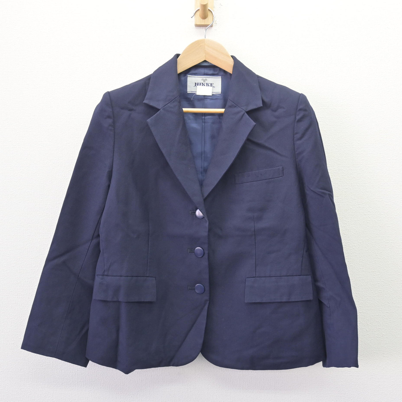 【中古】埼玉県 所沢西高等学校 女子制服 2点 (ブレザー・ベスト) sf121865