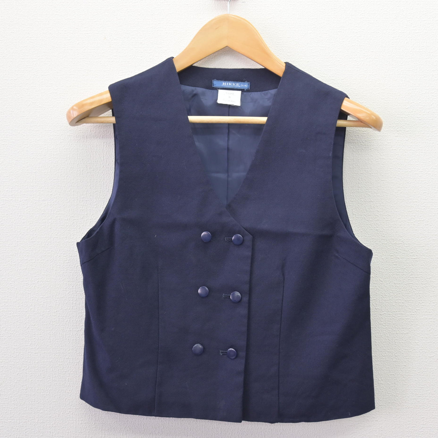 【中古】埼玉県 所沢西高等学校 女子制服 2点 (ブレザー・ベスト) sf121865