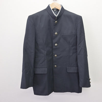 【中古】埼玉県 所沢西高等学校 男子制服 4点 (学ラン・ズボン) sf121866