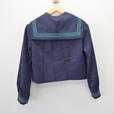 【中古】茨城県 小川南中学校 女子制服 3点 (セーラー服・ジャンパースカート) sf121873