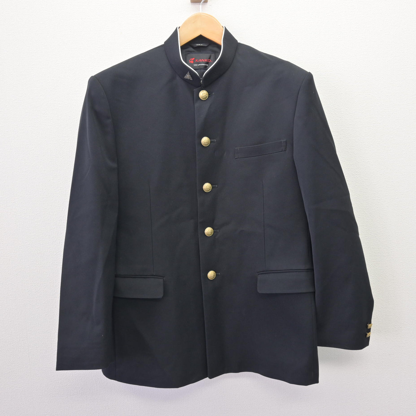 【中古】香川県 高松東高等学校 男子制服 3点 (学ラン・ズボン) sf121875