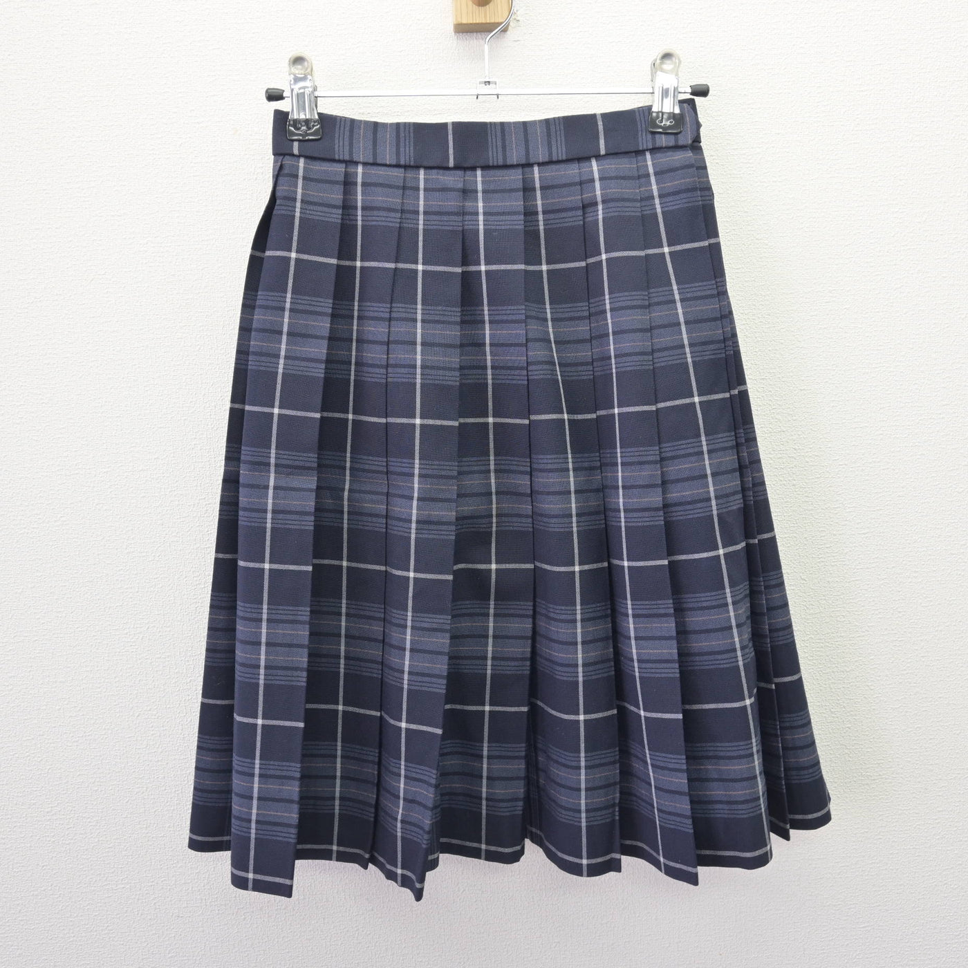 【中古】香川県 高松中央高等学校 女子制服 4点 (ニットベスト・シャツ・スカート) sf121884