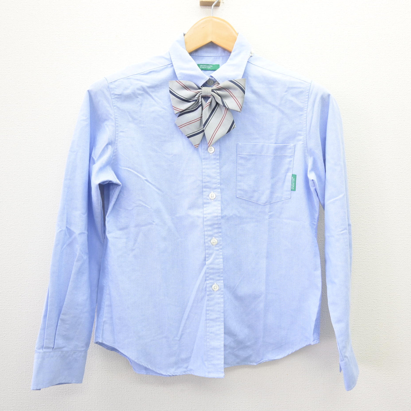 【中古】香川県 高松中央高等学校 女子制服 3点 (ニットベスト・シャツ) sf121887