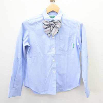 【中古】香川県 高松中央高等学校 女子制服 3点 (ニットベスト・シャツ) sf121887