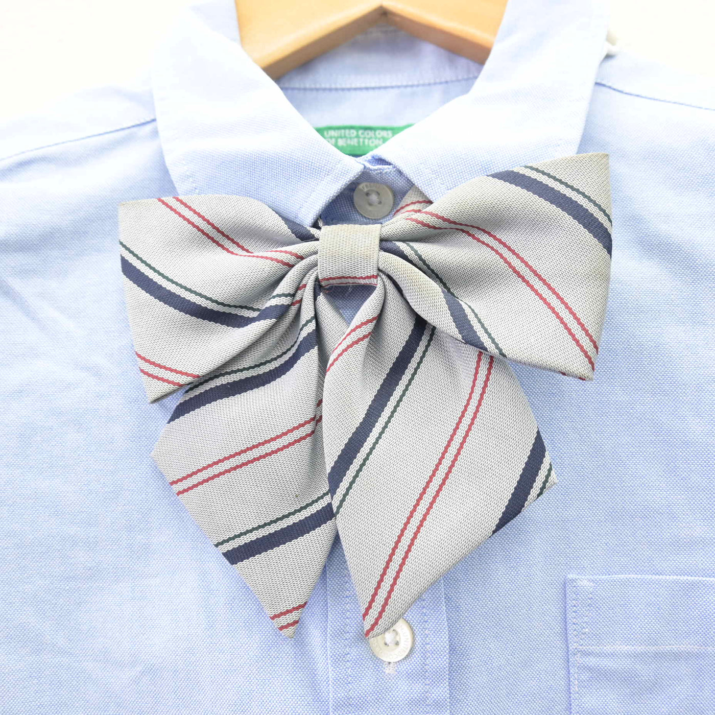 【中古】香川県 高松中央高等学校 女子制服 3点 (ニットベスト・シャツ) sf121887