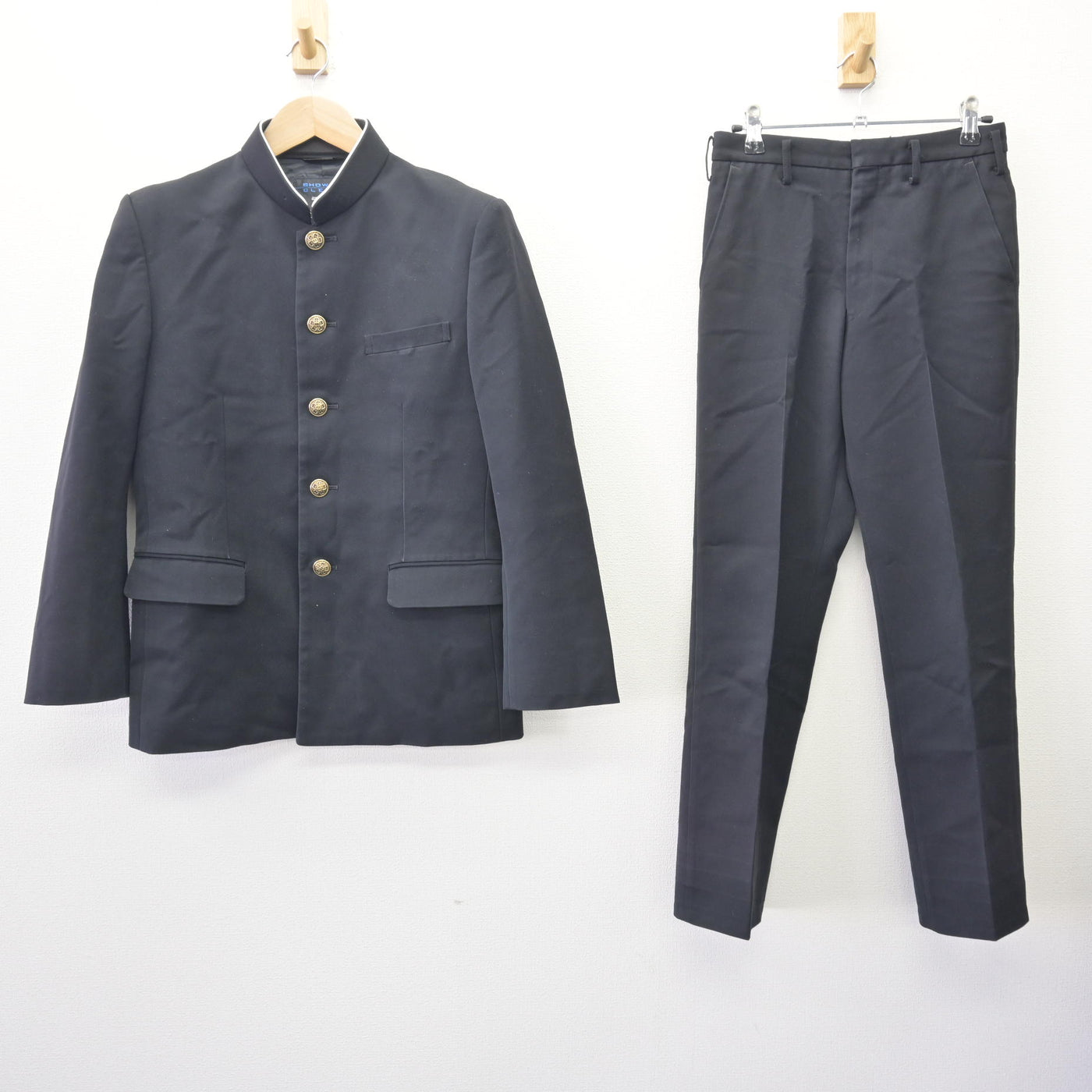 【中古】香川県 長尾中学校 男子制服 3点 (学ラン・ズボン) sf121890