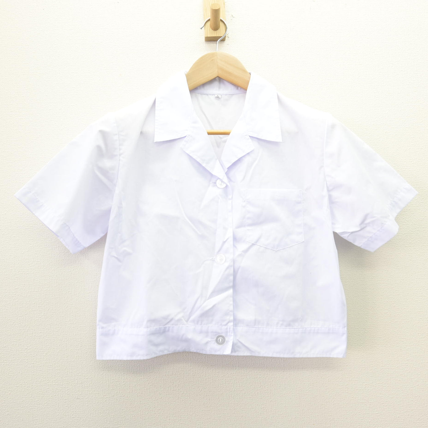 【中古】奈良県 天理市立北中学校 女子制服 2点 (シャツ・スカート) sf121902