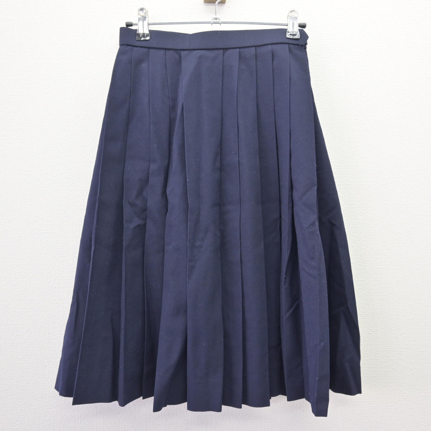 【中古】奈良県 天理市立北中学校 女子制服 2点 (シャツ・スカート) sf121902