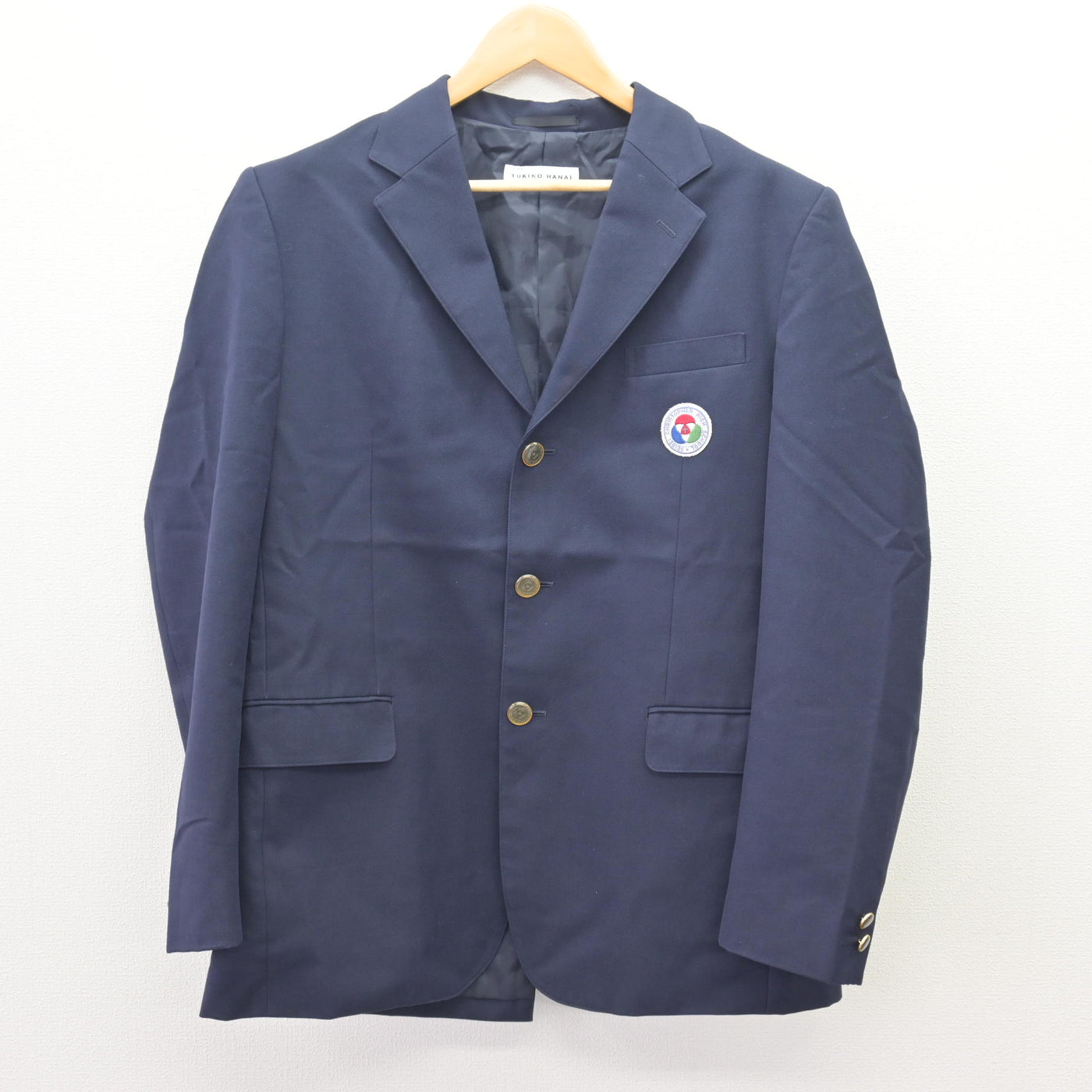 【中古】静岡県 聖隷クリストファー高等学校 男子制服 4点 (ブレザー・シャツ・ズボン) sf121921