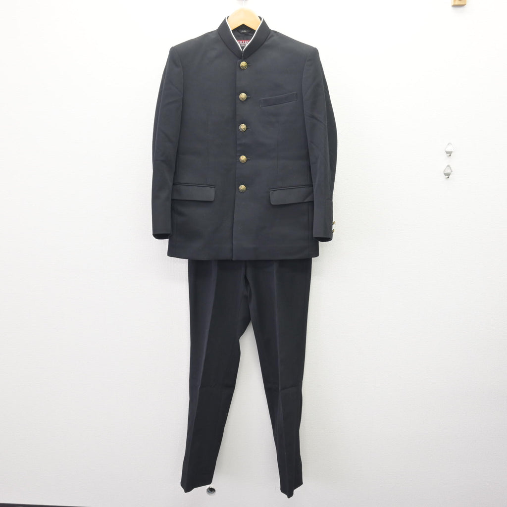 福岡市立中学 男児制服 ブレザー&ズボン2本　送料込み 中古】埼玉県 福岡中学校 男子制服 3点 (学ラン・ズボン・ズボン