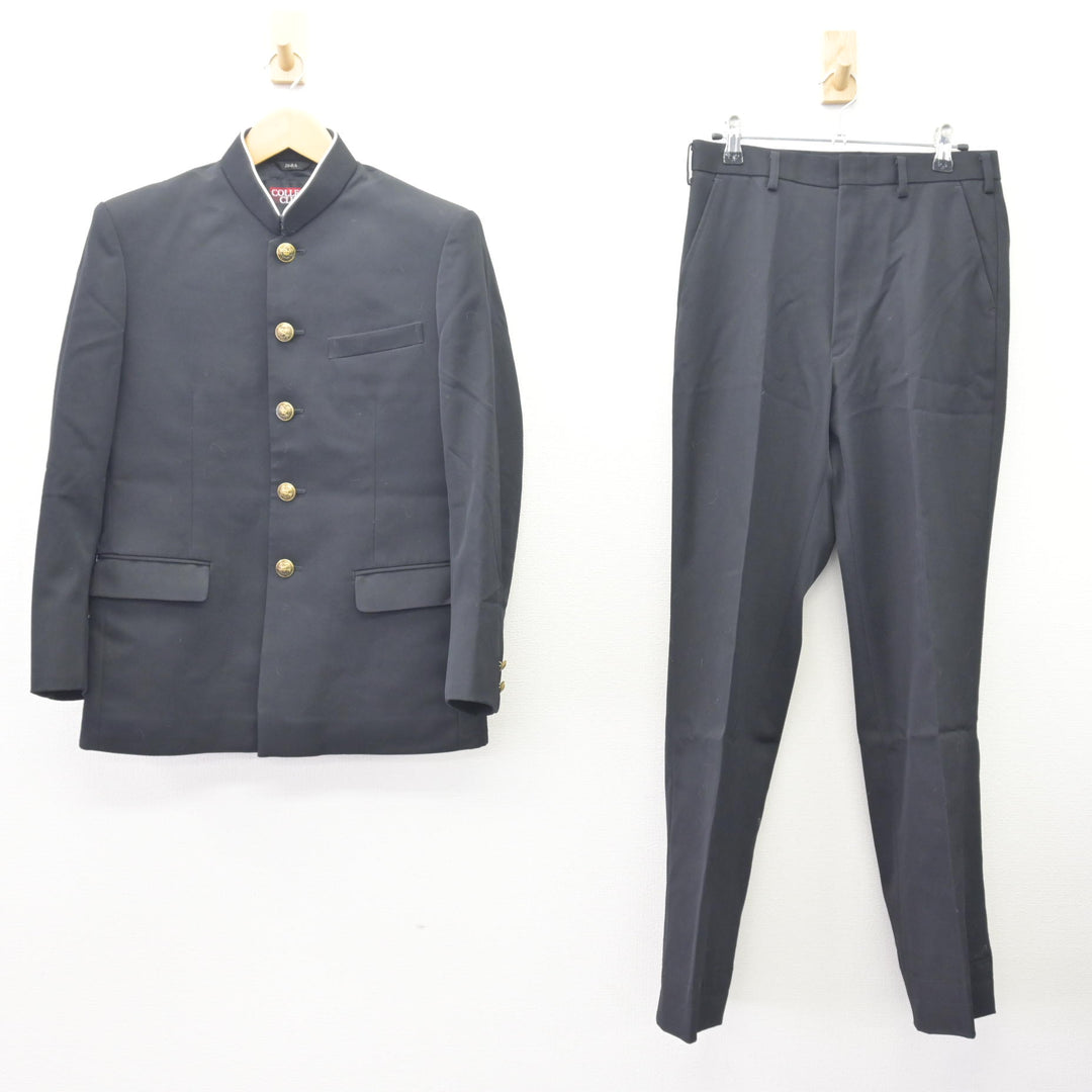 中古】埼玉県 福岡中学校 男子制服 3点 (学ラン・ズボン・ズボン