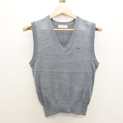 【中古】北海道 北海学園札幌高等学校 女子制服 2点 (ニットベスト・シャツ) sf121939