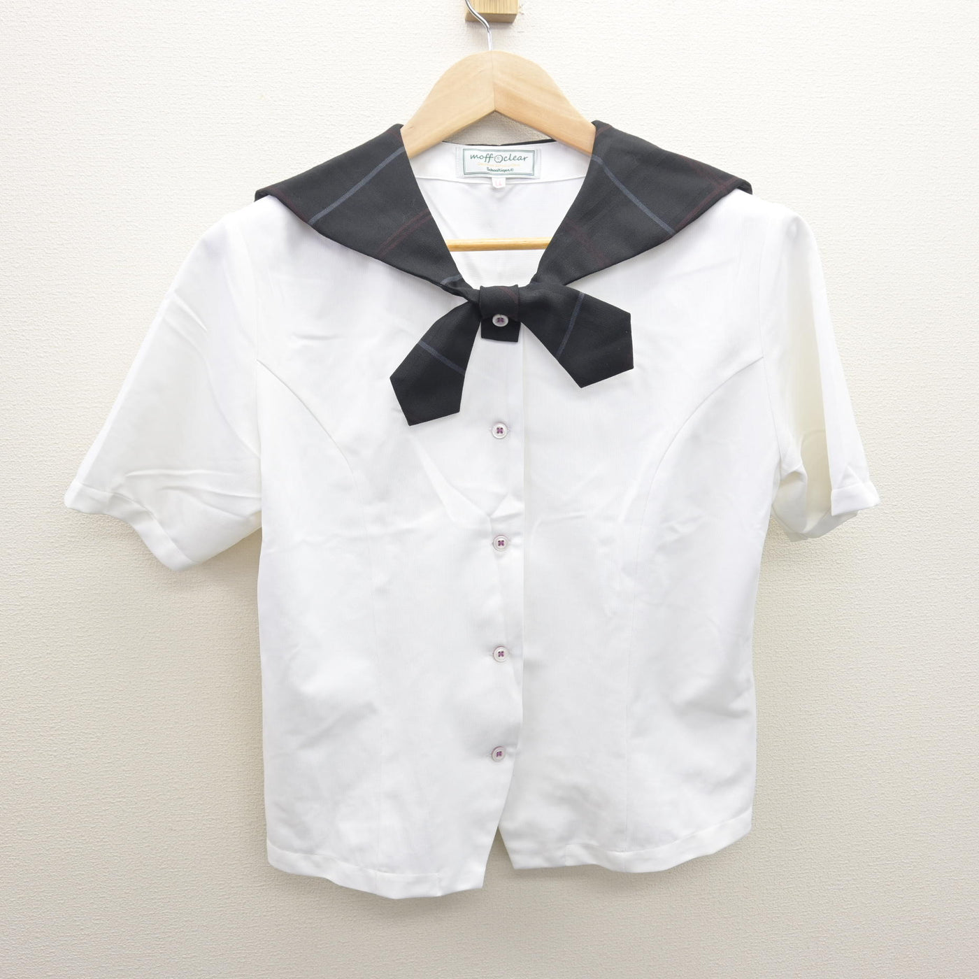 【中古】福岡県 九州産業大学付属九州産業高校 女子制服 2点 (ブラウス・スカート) sf121946