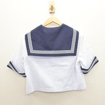 【中古】埼玉県 川越市立川越高等学校 女子制服 3点 (セーラー服・スカート) sf121948