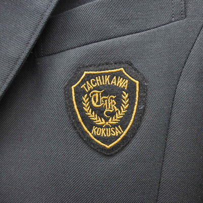 【中古】東京都 立川国際中等教育学校/後期課程 女子制服 4点 (ブレザー・シャツ・スカート) sf121952