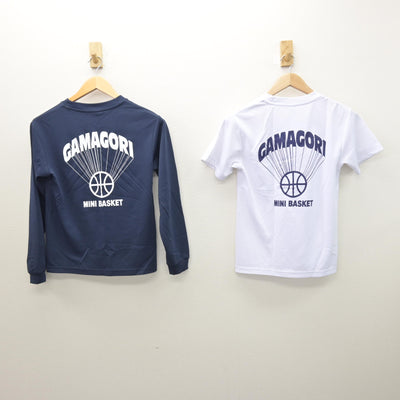 【中古】愛知県 蒲郡ミニバスケットボール少年団 男子制服 3点 (シャツ・シャツ・その他アイテム) sf121959