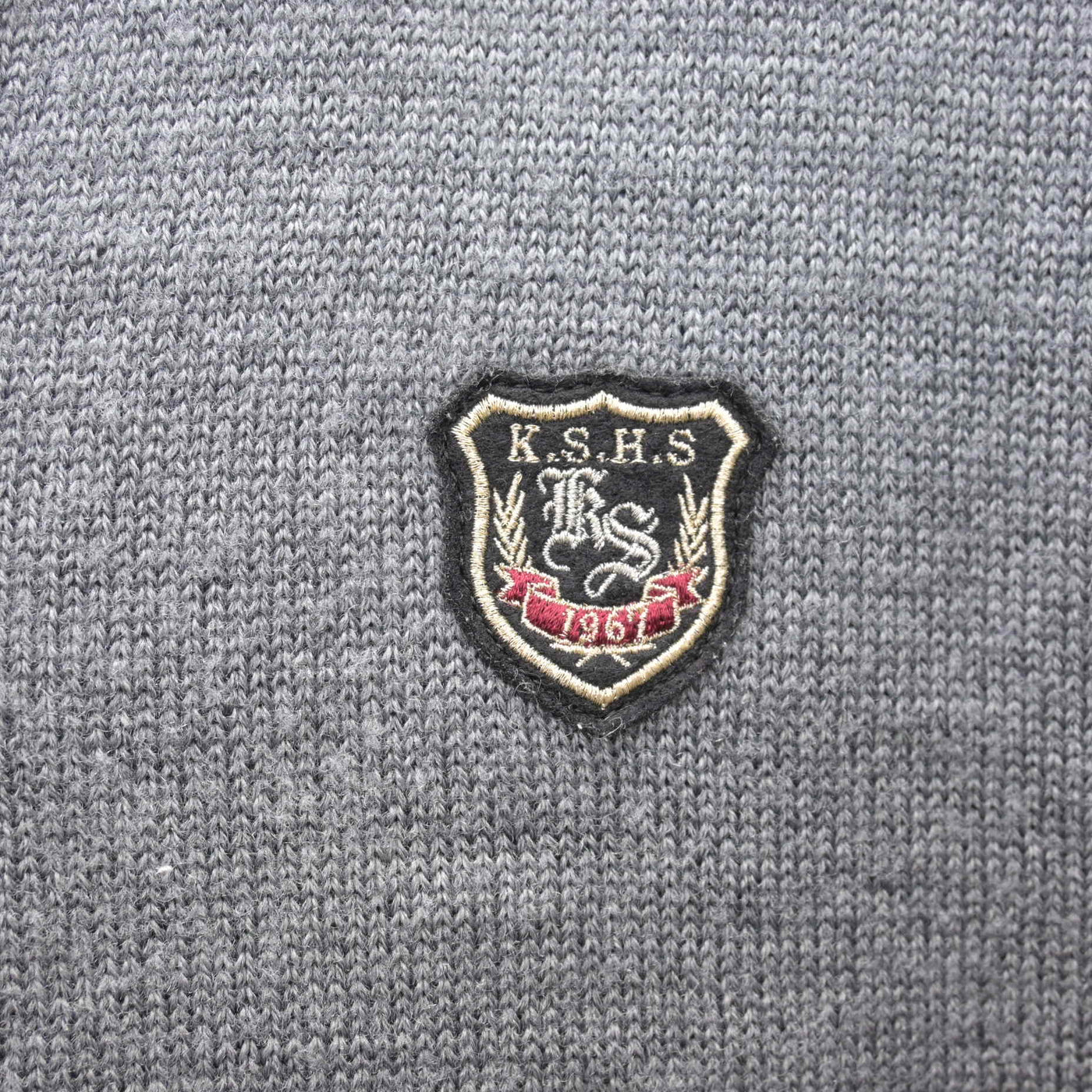 【中古】福岡県 九州産業大学付属九州産業高校 女子制服 2点 (ニット・シャツ) sf121962