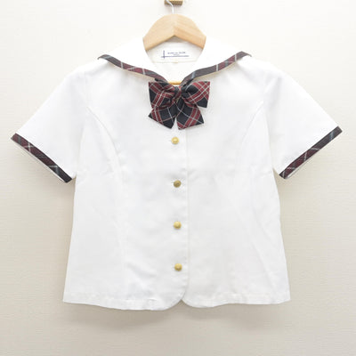 【中古】愛知県 清林館高等学校 女子制服 3点 (セーラー服・スカート) sf121967