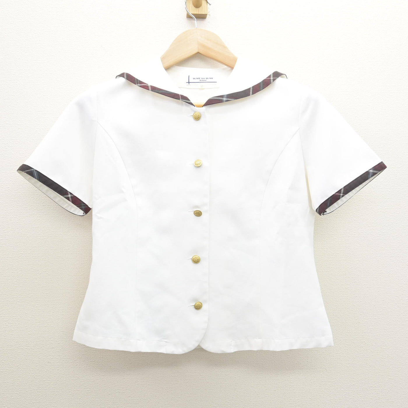 【中古】愛知県 清林館高等学校 女子制服 2点 (シャツ・セーラー服) sf121970