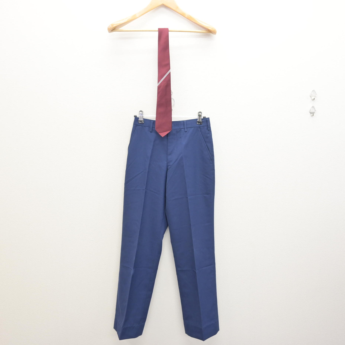 【中古】埼玉県 高萩北中学校 男子制服 3点 (ズボン・ズボン) sf121975