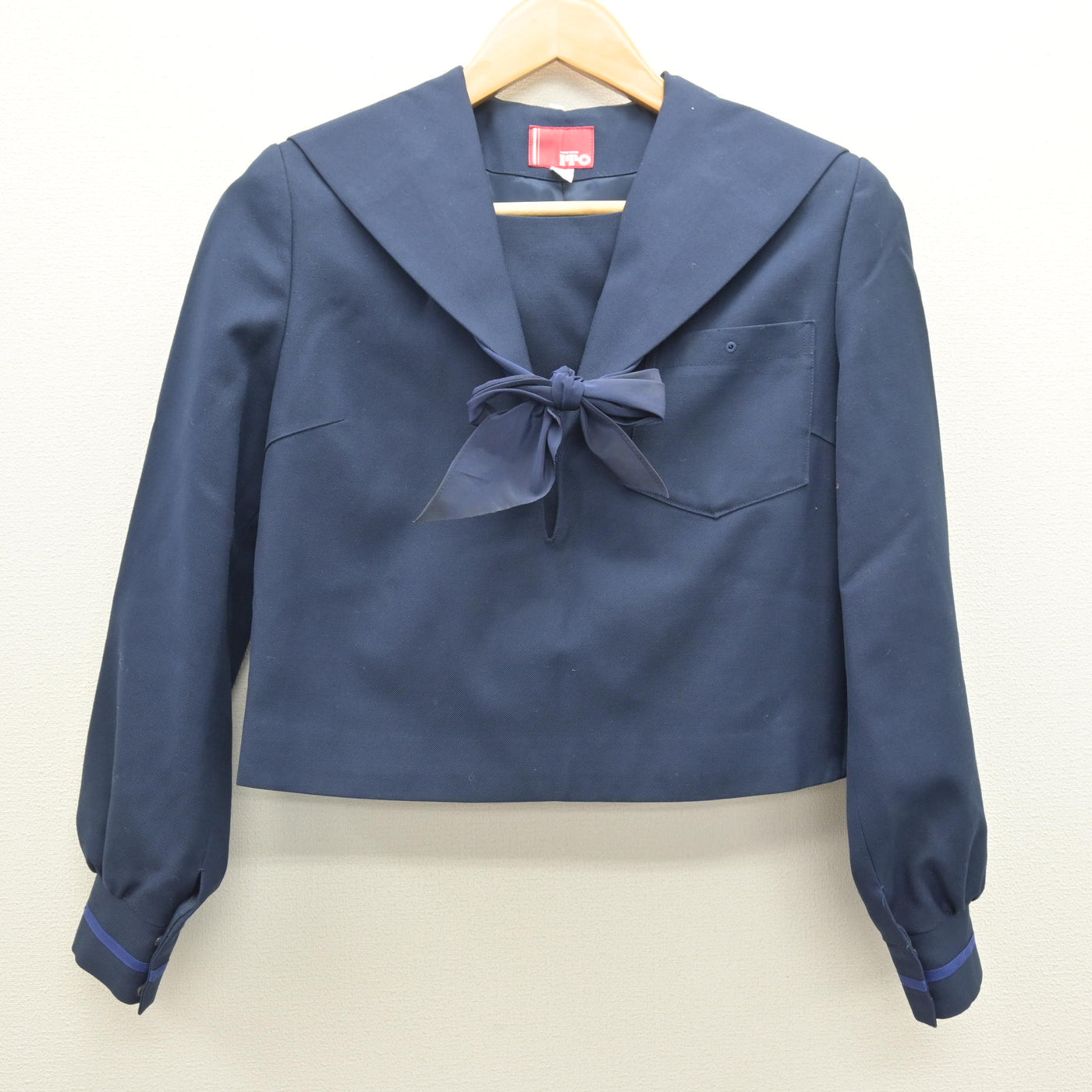 【中古】愛知県 春日井東高等学校 女子制服 3点 (セーラー服・スカート) sf121988
