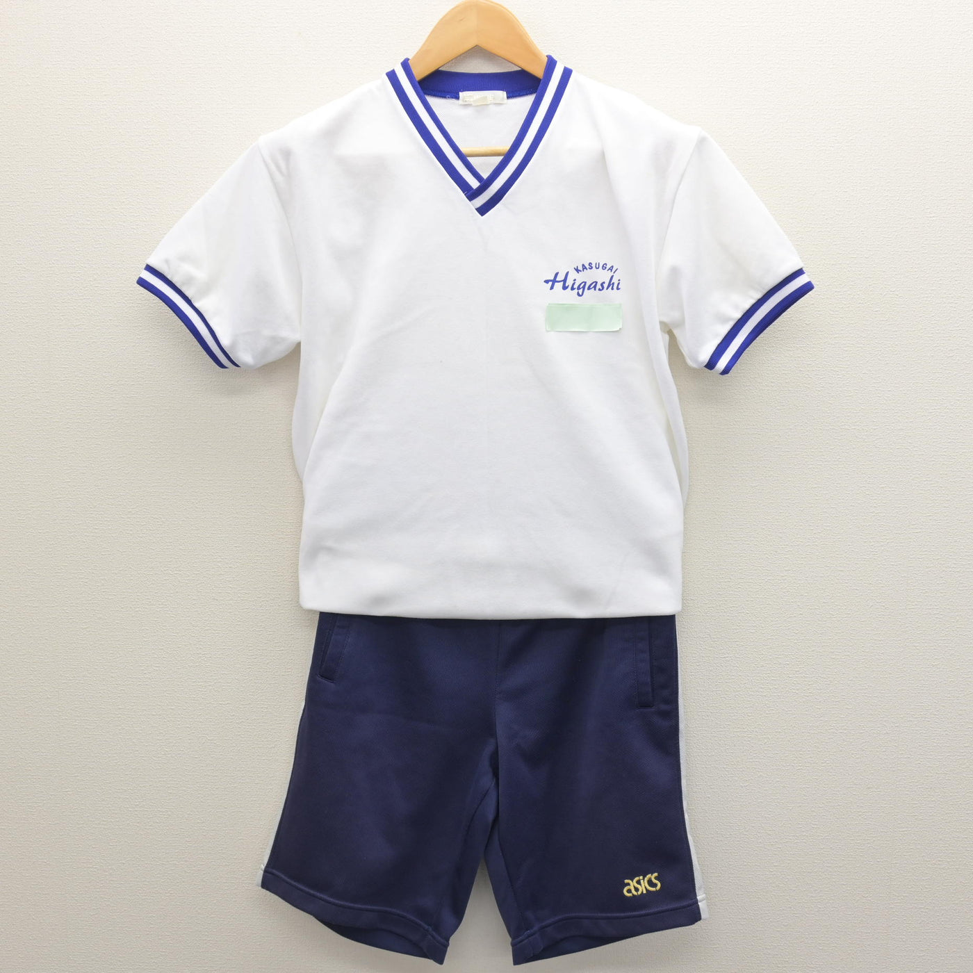 【中古】愛知県 春日井東高等学校 女子制服 2点 (体操服 上・体操服 下) sf121994