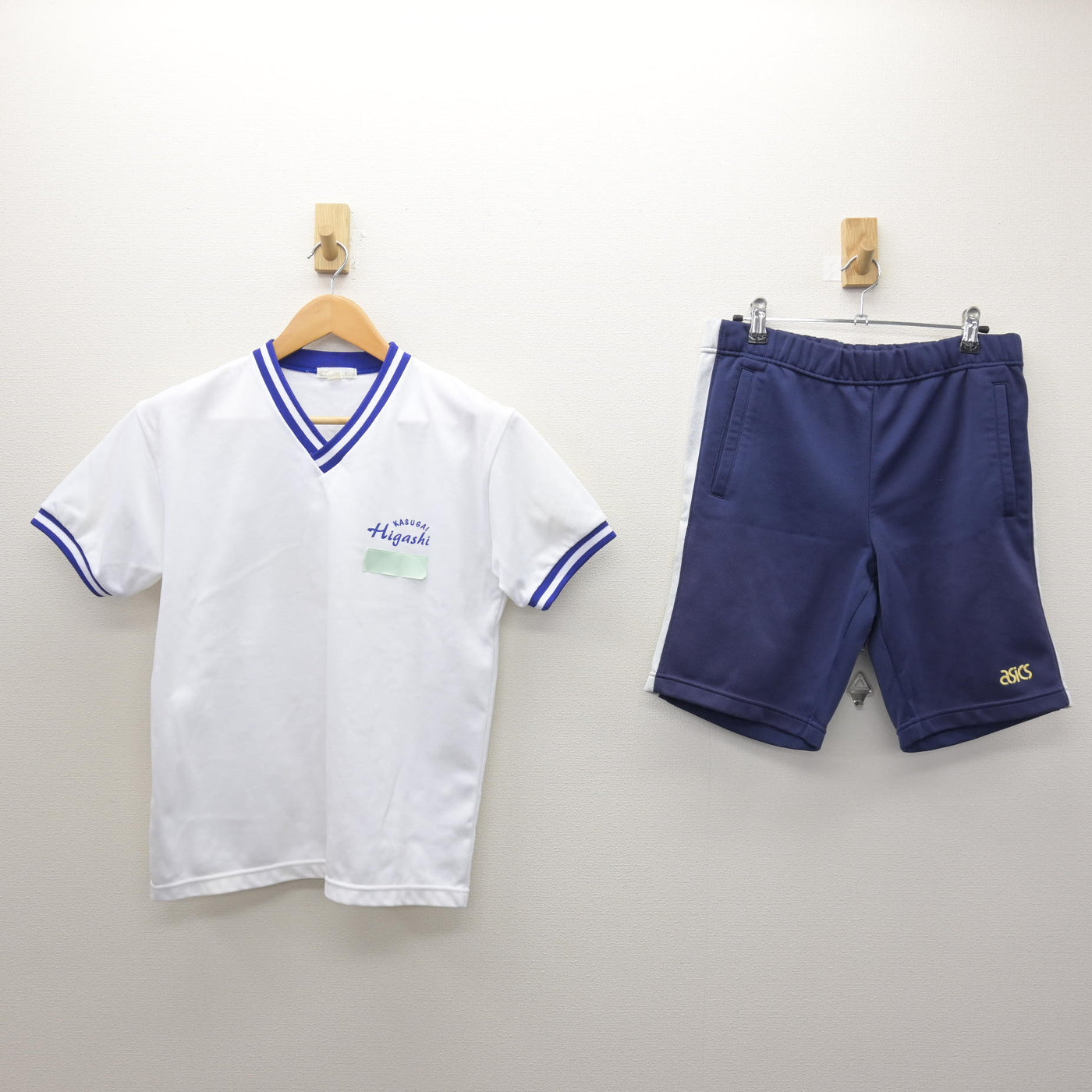 【中古】愛知県 春日井東高等学校 女子制服 2点 (体操服 上・体操服 下) sf121994