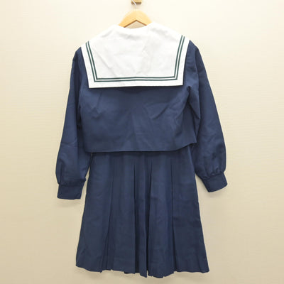 【中古】愛知県 高森台中学校 女子制服 3点 (セーラー服・スカート) sf121995
