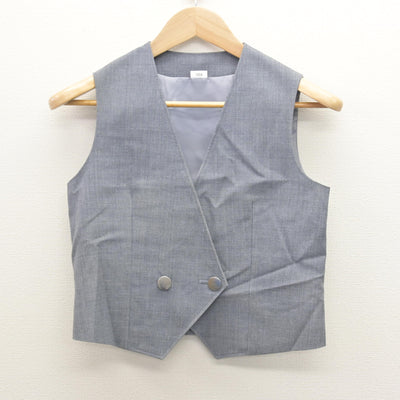 【中古】東京都 福生第二中学校 女子制服 2点 (ベスト・スカート) sf121998