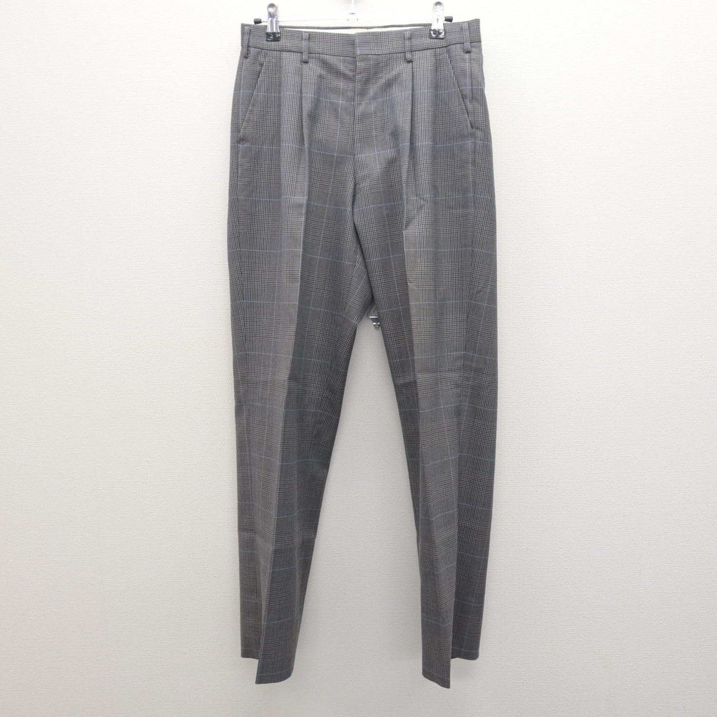 【中古】富山県 不二越工業高等学校 男子制服 3点 (ブレザー・ズボン) sf122001