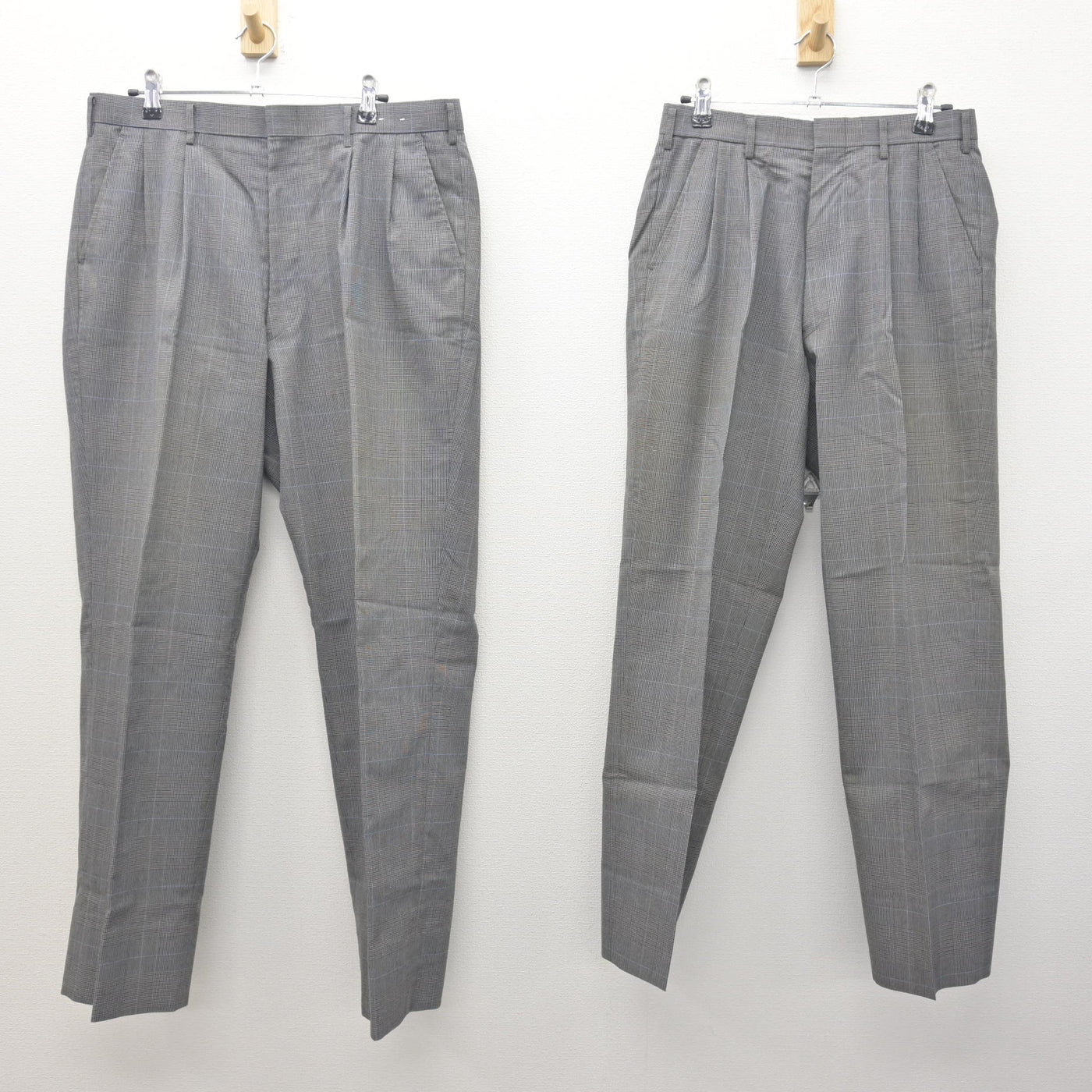 【中古】富山県 不二越工業高等学校 男子制服 2点 (ズボン・ズボン) sf122002