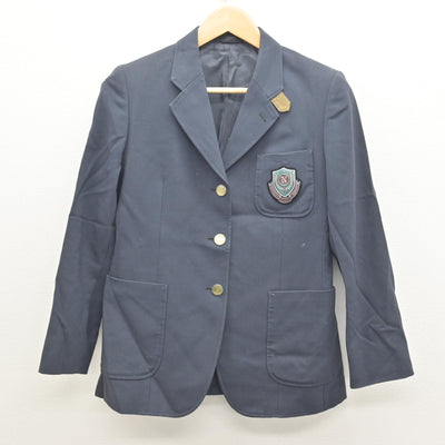 【中古】茨城県 土浦日本大学高等学校 女子制服 4点 (ブレザー・シャツ・スカート) sf122005