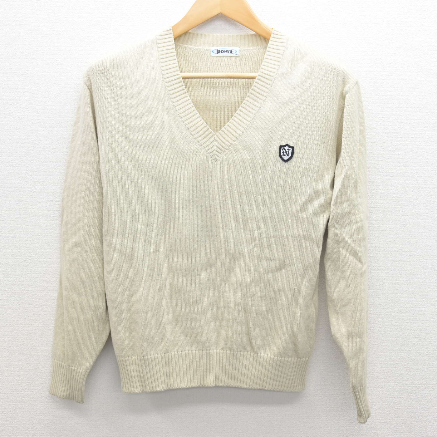 【中古】茨城県 土浦日本大学高等学校 女子制服 2点 (ニット) sf122006