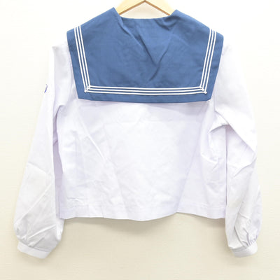 【中古】鹿児島県 天保山中学校 女子制服 4点 (セーラー服・セーラー服・スカート) sf122007