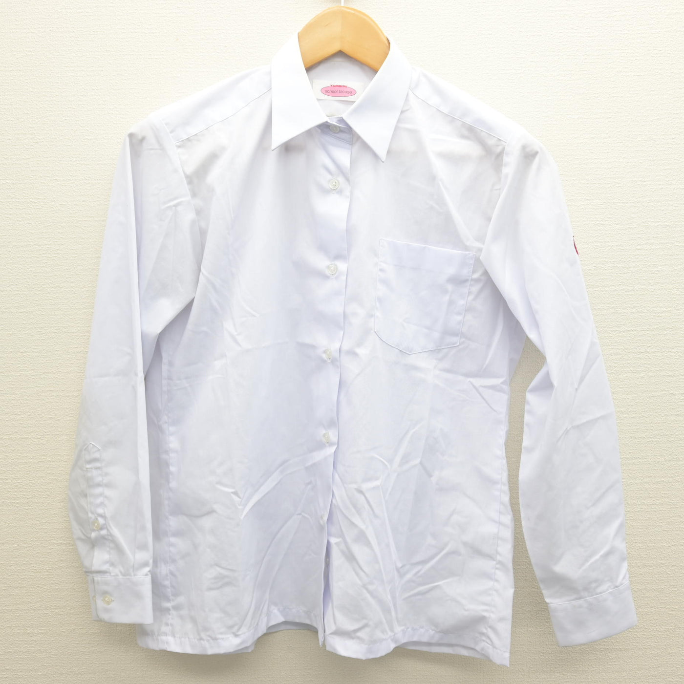 【中古】鹿児島県 天保山中学校 女子制服 2点 (シャツ) sf122008