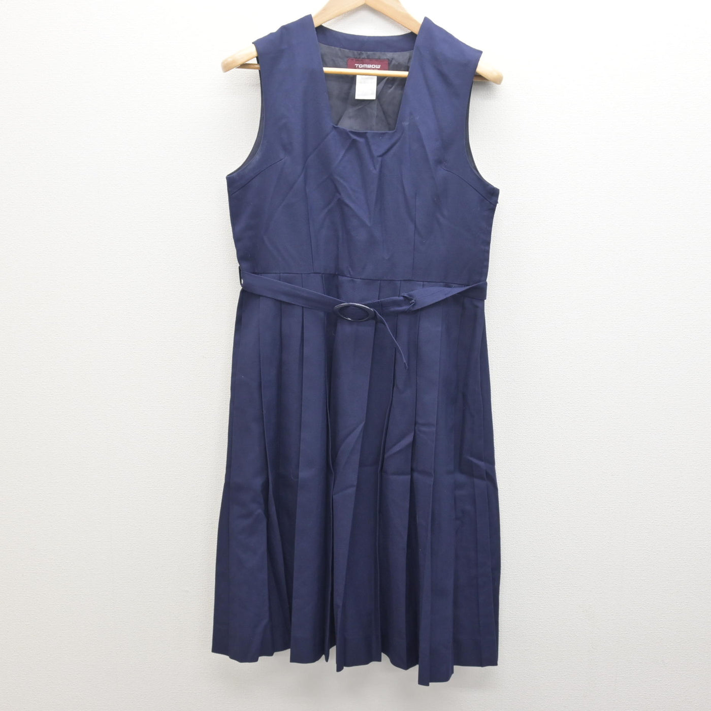 【中古】鹿児島県 天保山中学校 女子制服 3点 (セーラー服・ジャンパースカート) sf122009