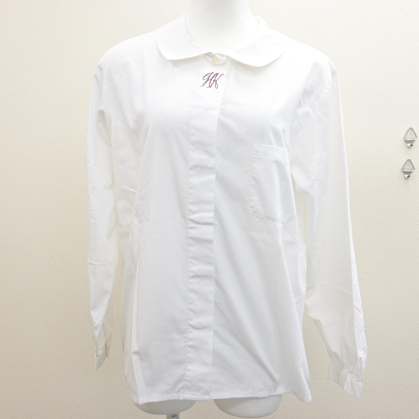 【中古】熊本県 秀岳館高等学校 女子制服 3点 (ブレザー・ジャンパースカート・ブラウス) sf122011