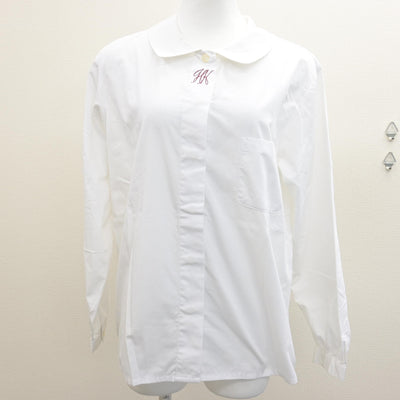 【中古】熊本県 秀岳館高等学校 女子制服 3点 (ブレザー・ジャンパースカート・ブラウス) sf122011