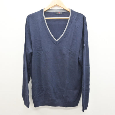 【中古】静岡県 聖隷クリストファー高等学校 男子制服 2点 (ニット・ズボン) sf122016