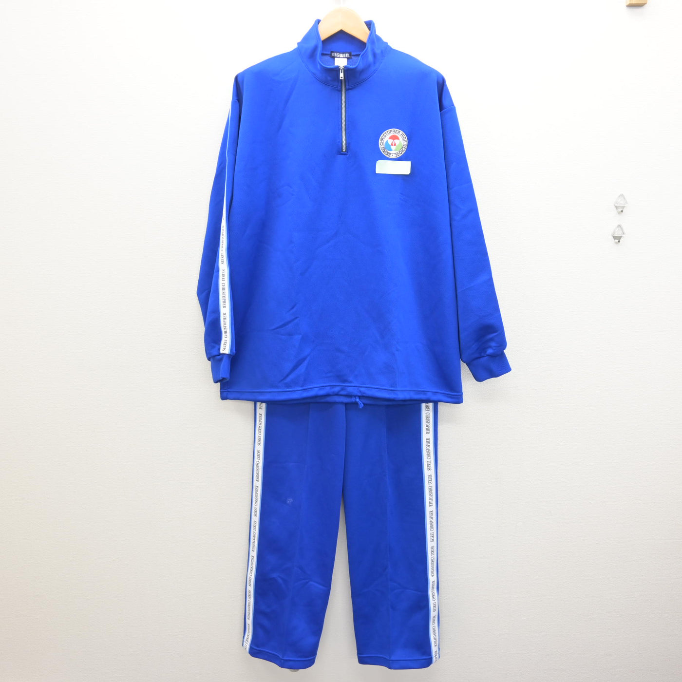 【中古】静岡県 聖隷クリストファー高等学校 男子制服 3点 (ジャージ 上・体操服 上・ジャージ 下) sf122017