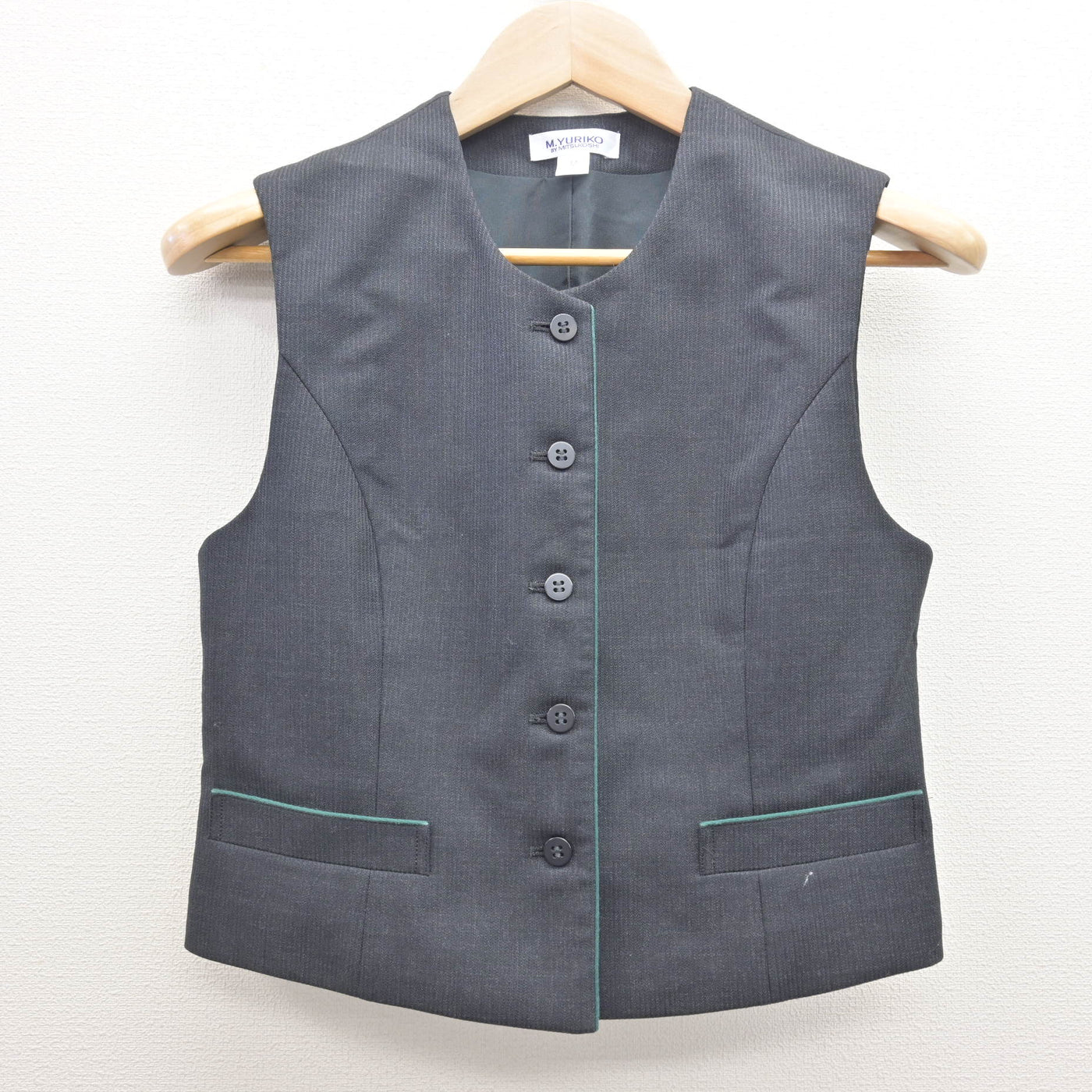 【中古】神奈川県 鎌倉女子大学高等部 女子制服 2点 (ベスト) sf122020