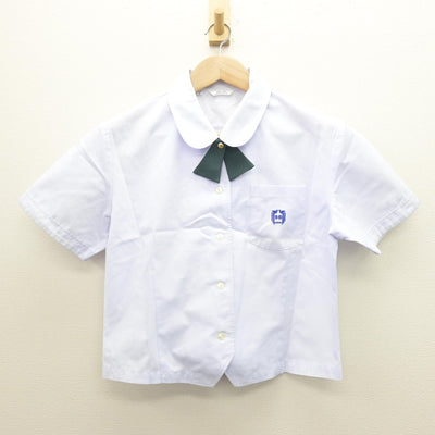 【中古】宮崎県 鵬翔高等学校 女子制服 3点 (シャツ・スカート) sf122026