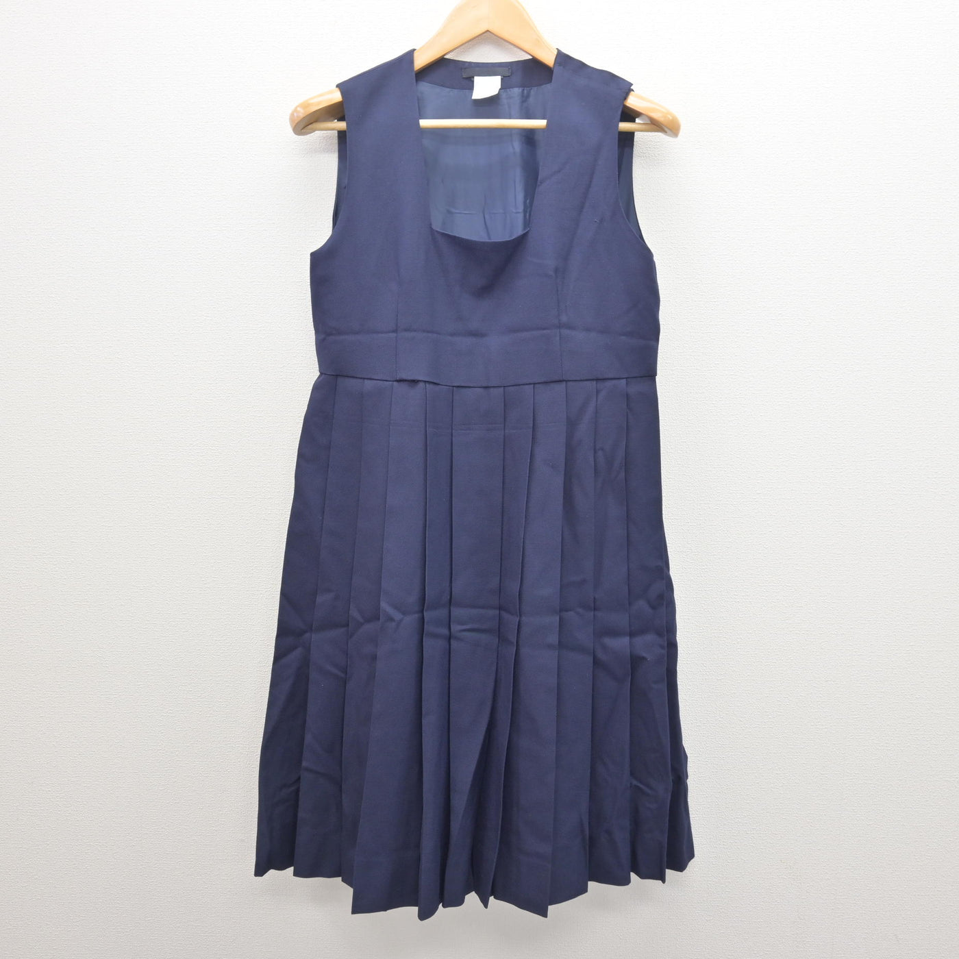 【中古】熊本県 八代市立第七中学校 女子制服 3点 (セーラー服・ジャンパースカート) sf122029