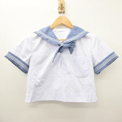【中古】熊本県 八代市立第七中学校 女子制服 5点 (セーラー服・スカート) sf122030
