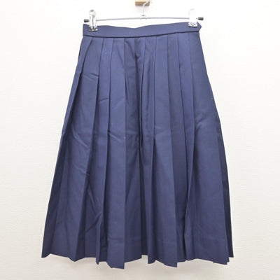 【中古】新潟県 鳥屋野中学校 女子制服 4点 (ブレザー・シャツ・スカート) sf122032