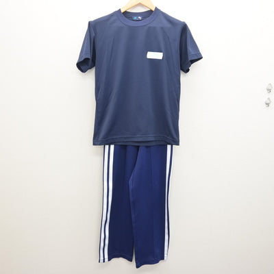 【中古】新潟県 鳥屋野中学校 女子制服 3点 (ジャージ 上・体操服 上・ジャージ 下) sf122033